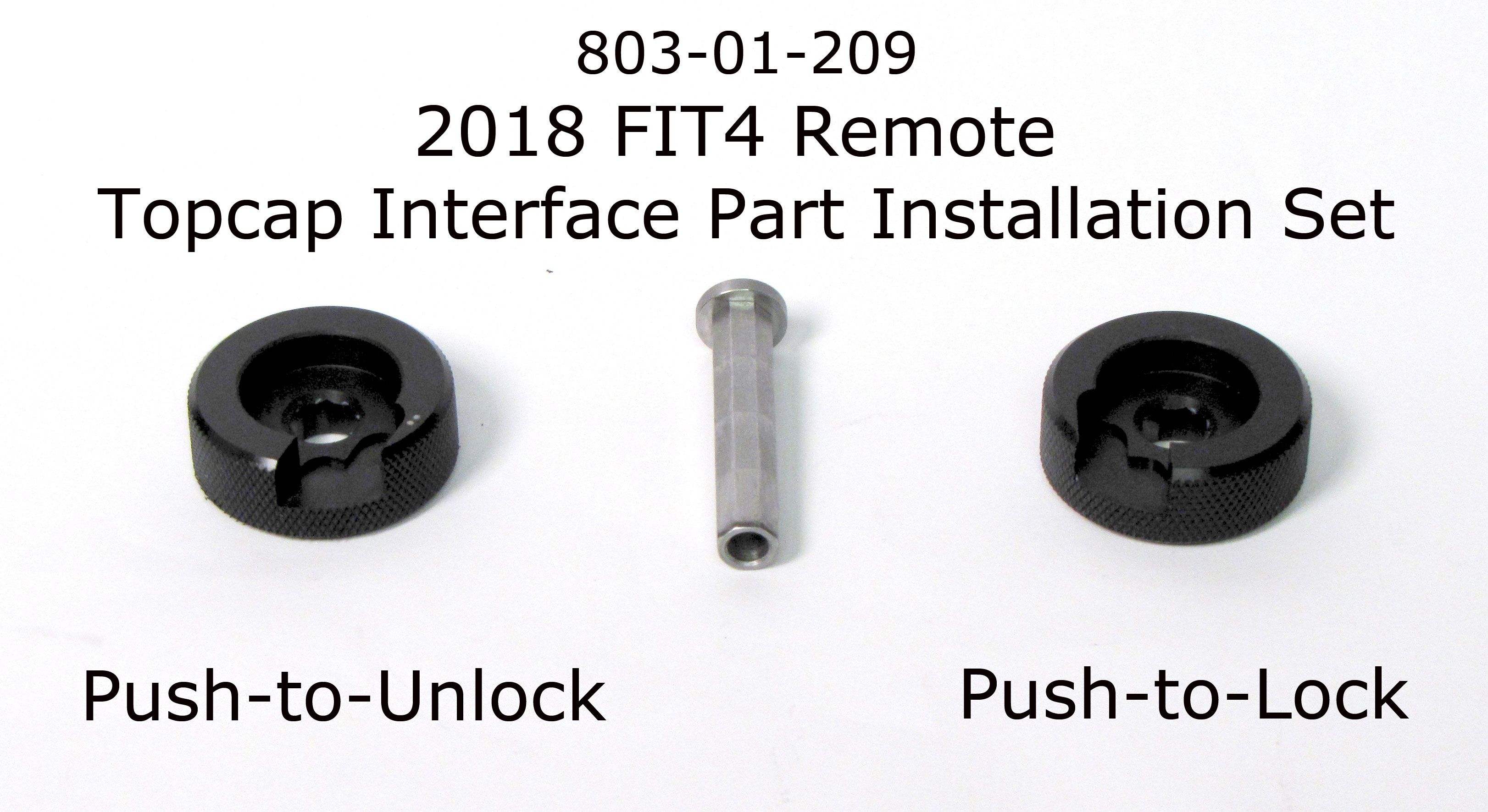 2018 FIT4 Rem Fox Shox Topcap Interface Parts Clocking Tools 