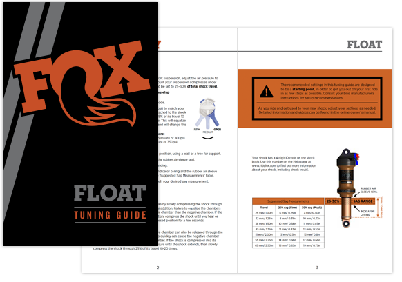 Fox Float Evol Air Pressure Chart