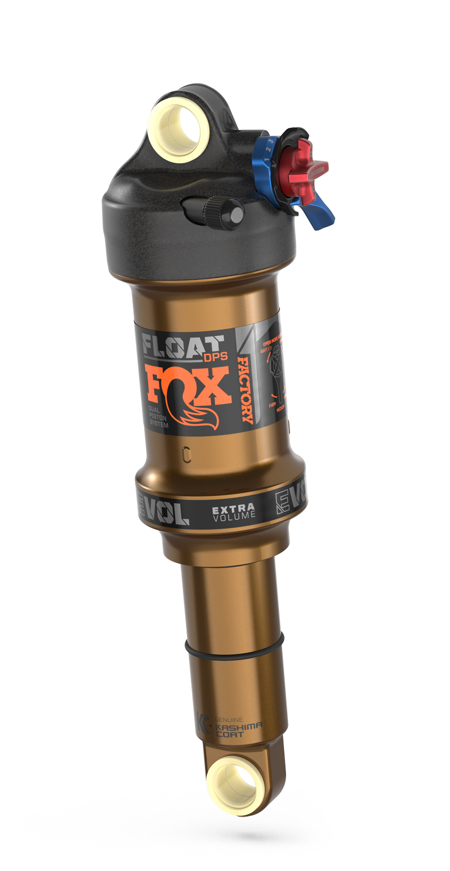 FOX FLOAT DPS Factory Rear Shock Standard 6.5 x 1.5" EVOL SV Remote Up Kashima 